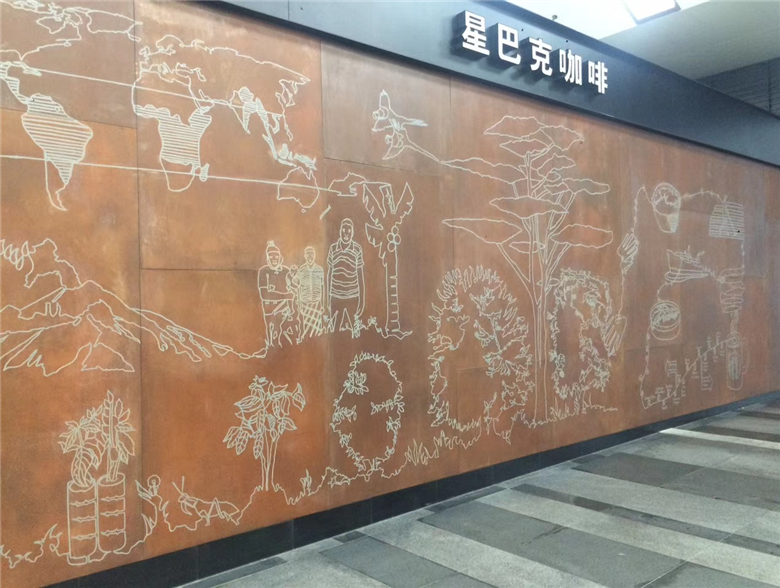 长沙耐候钢幕墙